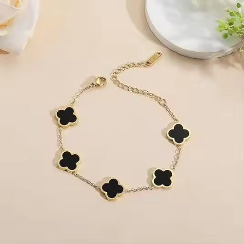 Four-Leaf Clover Bracelet